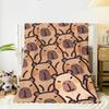 Personalized Cartoon Capybara Printed Fleece Blanket - Ultra-Soft And Warm, Lightweight for All Seasons, Suitable for Adults, Families, Birt