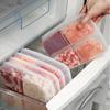 Compartmentalised Box Fridge Organiser Food Divider Frozen Crisper Storage Box