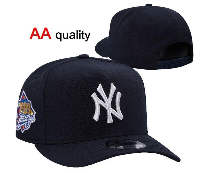 Регулируемая унисекс кепка с прямым козырьком New York Yankees - Модная уличная бейсболка