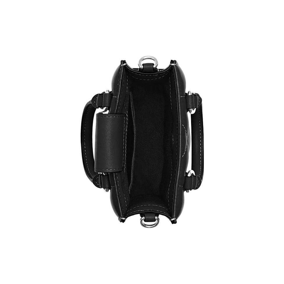 COACH N/S Sheepskin, With Cow Leather Trunk Bag, Tote Bag, Shopping Bag, Handbag Mini Women's Black CJ580-SVDTV