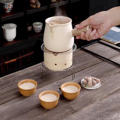 Керамический чайник и плита с боковой ручкой, многоцелевой чайник, для пикника, чайной,