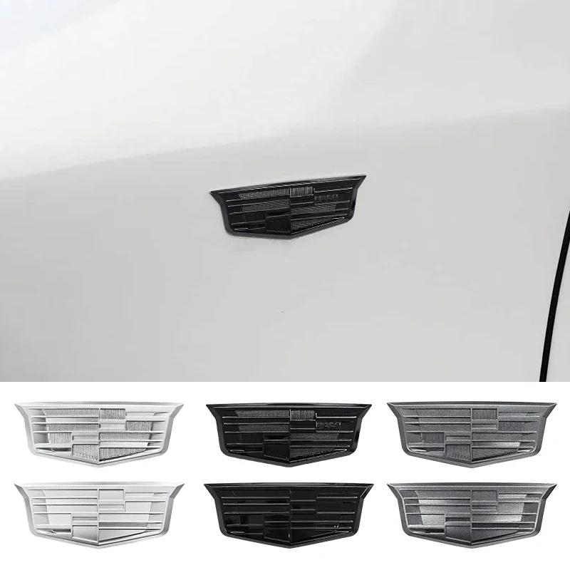 ABS Стикер-эмблема на боковое окно в стиле автомобиля для Cadillac Seville XT4 CT5 ATS SLR STS EXT CTS Escalade Coupe Автонаклейка Декор