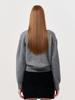 GENERALIDEA U-Neck Ribbon Knit Pullover [Grey] / Wbd4L05536