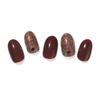 [Glambux] Self Gel Nail Sticker Solid 20 - Chocolate