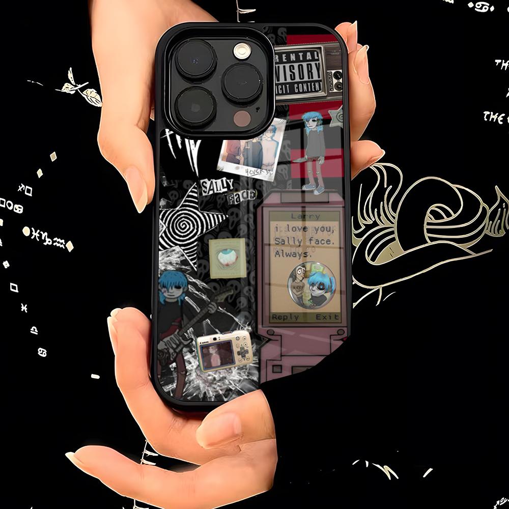 Чехол для телефона Game Sally Face PC+TPU Для IPhone 17 16 15ProMax 13 16 11 12 14 Pro Xs Max Mini Xr X Plus Чехол
