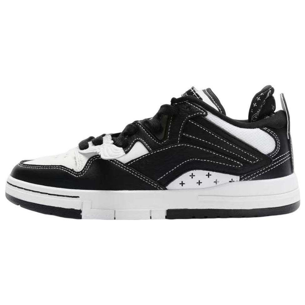 SMFK x Li Ning Wave Pro Удобные и модные Покрытие Нескользящая и износостойкая Низкие кеды для скейтбординга AECS086-1
