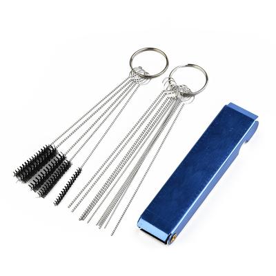 Набор щеток для чистки карбюратора 2.0MM-5.0MM из нержавеющей стали для мотоцикла