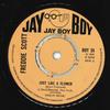 7-дюймовая пластинка FREDDIE SCOTT Spanish Harlem Just Like A Flower BOY34 Jay Boy 1971 UK SoulFunk Б/у