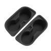 RUIYA Mitsubishi Delica Rear Seat 3rd Row Drink Holder Silicone Door Pocket Drink Cup Holder Easy To Delica D5 Custom D5 Mat, Rubber, Mat,