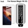 Для Honor Magic V6 5G Стекло IMAK Безпылевая Кабина Закаленное Стекло на Весь Экран Пленка Поддерживает Разблокировку по Отпечатку Пальца