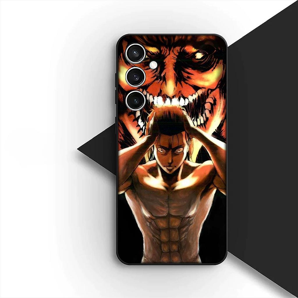 Чехол-обои Attack on titan levi для Samsung Galaxy S22 S21 S20 FE Ultra Plus A07 A15 A16 A17 A25 A37 A57 + Чехол для телефона