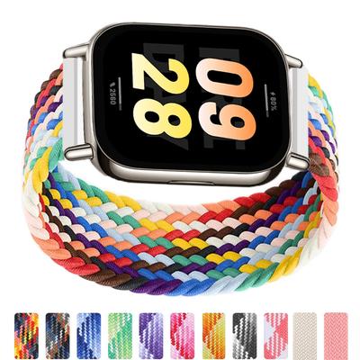 Плетеный ремешок Solo Loop для Redmi Watch 5 lite Эластичные нейлоновые ремешки Xiaomi Redmi Watch 5 Active Плетеный браслет 22 мм Напульсник
