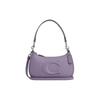 Coach Teri 24 Женская сумка-тоут из гладкой кожи с верхней молнией Серебристый Светло-фиолетовый CR099-SVIZ