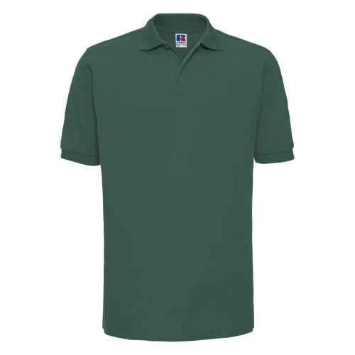 Russell Mens Ripple Collar & Cuff Short Sleeve Polo Shirt