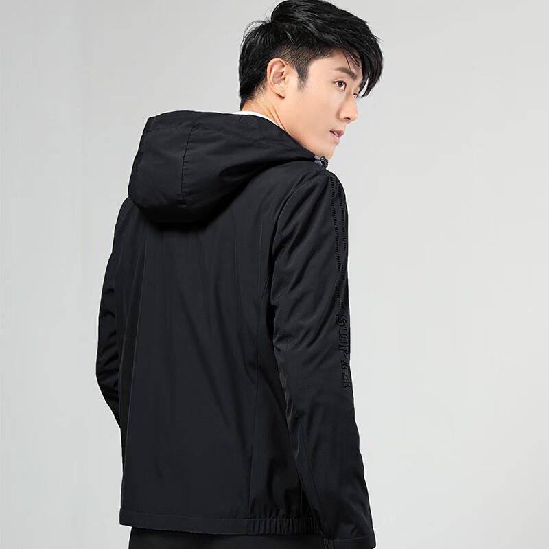 Yiliteng Men's Detachable Hood Casual Jacket