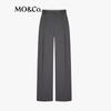 MO&Co. C+ Series High-Waist Acetate Wool Wide-Leg Trousers