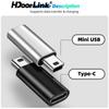 HdoorLink 2A Быстрая зарядка USB Type C «мама» на Micro USB «папа» Разъем адаптера Type-C на Mini USB 2.0 Адаптер зарядного устройства для конвертера телефона Android