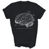 Vintage Human Anatomy Brain Unisex Shirt Gift