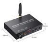 192KHz DAC Digital to Analog Audio Converter Bluetooth Audio Transmitter Receiver with AptX Low Latency