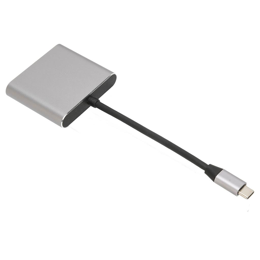 USB C To HD Multimedia Interface Hub 3 In 1 4K UHD 3840x2160 30Hz Type C To HD Multimedia Interface