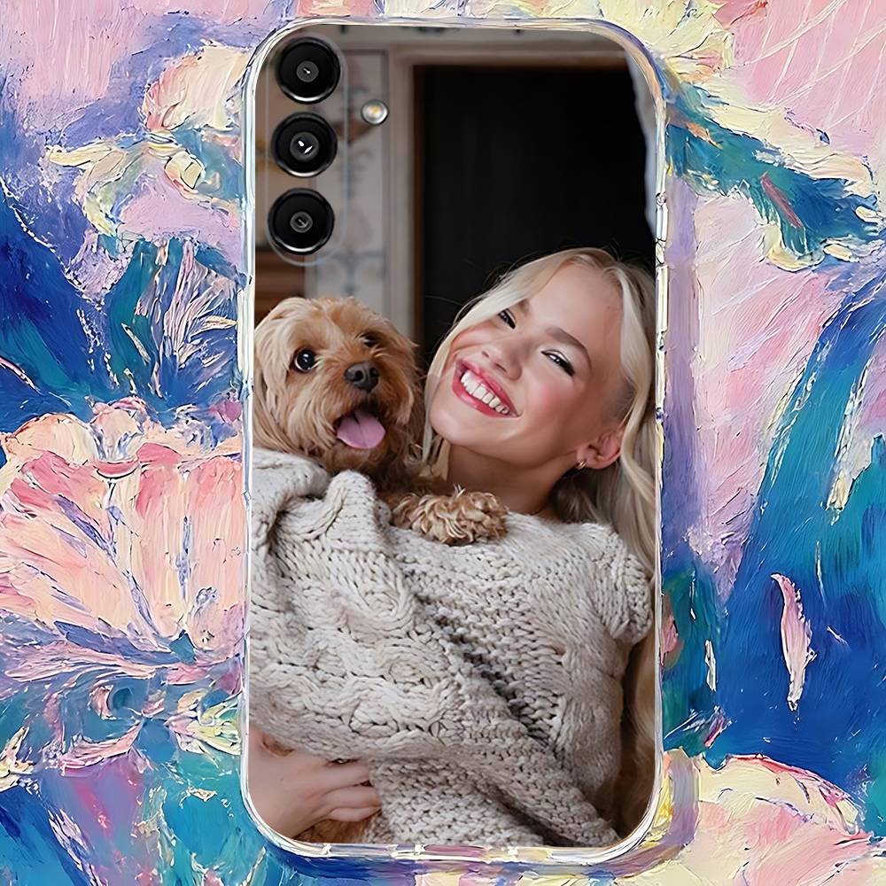 F-Freya Skye Singer Transparent TPU Case for Samsung S21,S24,S30,S23,S25,S22,S20,S10,5G,FE,PIus,Lite,Ultra