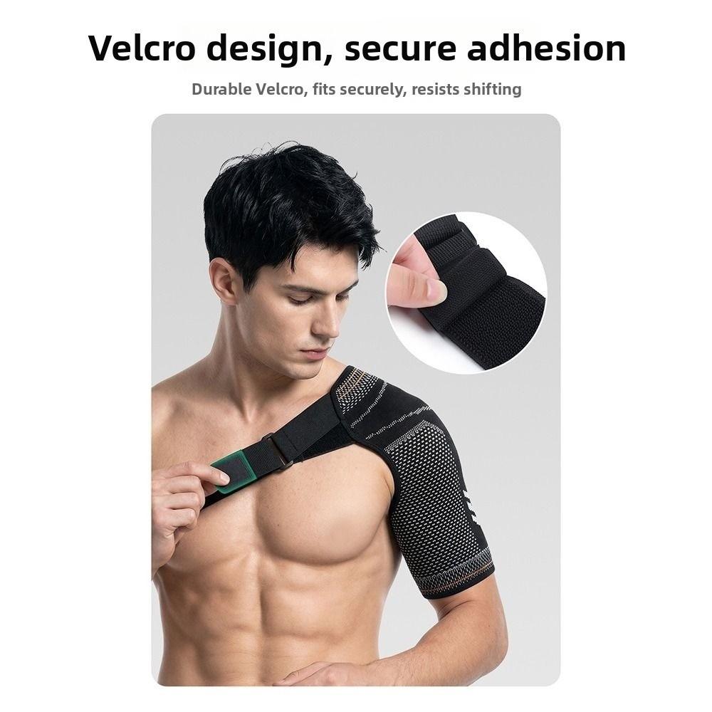 Sweat-Absorbent Shoulder Support Brace Adjustable Sports Shoulder Protective Sports