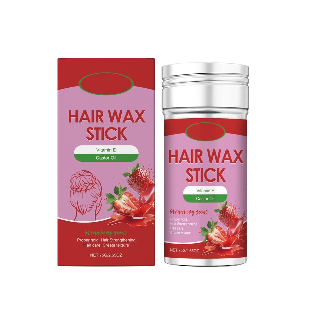 Воск для волос, делающий волосы гладкими и легкими для расчесывания и укладки, натуральный стиль для ломких волос, долговечный воск для волос