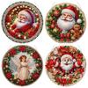 Pearl Beads Christmas Diamond Painting Set Diamond Painting Pendant  Christmas Decoration