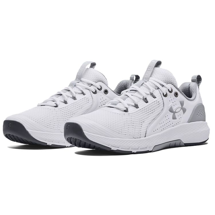 Under Armour Charged Commit TR 3 White Mod Grey Men Sneakers 3023703-103