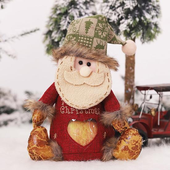 Рождественский подарочный пакет на молнии праздничный Санта-Клаус снеговик лось конфетный пакет рождественская упаковка подарочный держатель для праздничных принадлежностей