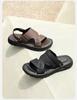 Senda Men's Sandals 2025 Summer New Lightweight Breathable Casual Beach Shoes