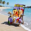 Flintstones Fashion Beach Towel: Ideal for Summer Adventures Soft, absorbent and quick drying suitable for swimming and bathing