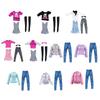 1 Set DIY Handmade Doll Sweaters Jeans Pants for 1/6 Doll/For 29~32cm Doll Clothes Accessories