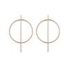 Fashion Statement Earrings 2019 Big Geometric Round Earrings For Women Hanging Dangle Earrings Drop Earing Modern Female Jewelry