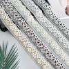 4.5Cm Organza Beads Embroidery Barcode Lace Exquisite Window Decoration Clothing Luggage Belt Decorative Lace Accessories