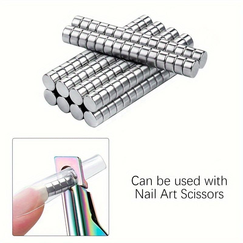 Инструменты для нейл-арта, мощные магниты, цилиндрические многофункциональные магниты «кошачий глаз», магниты для нейл-арта, набор из 10 предметов