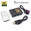 3 in 1 HDMI-compatible Switch 4K Switcher out HD 1080P Video Cable Splitter 1x3 Hub Adapter Converter for PS4/3 TV Box HDTV PC