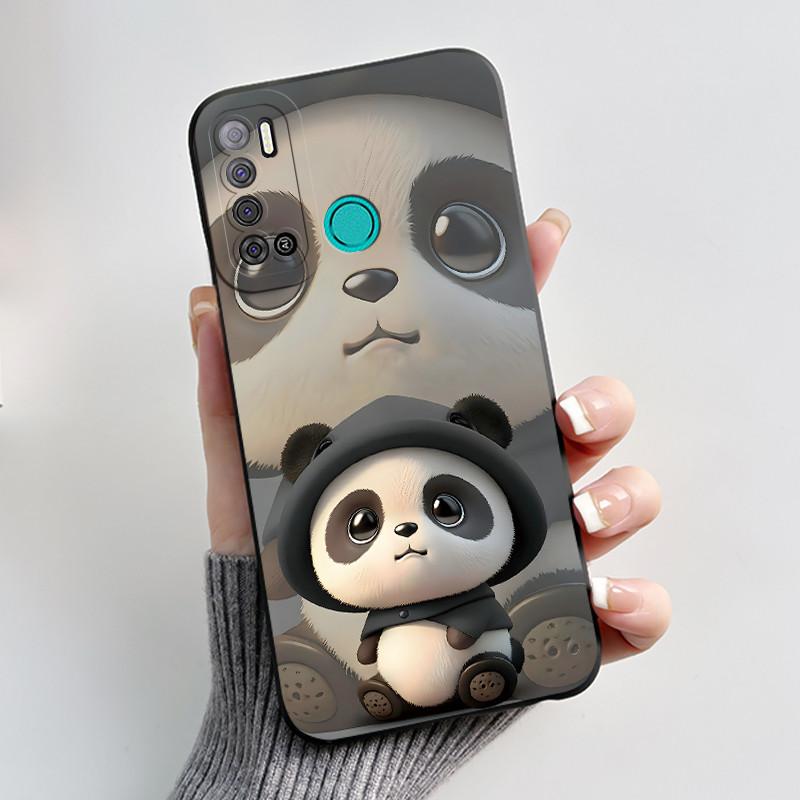 Для Tecno Pouvoir 4 Pouvoir 4 Pro LC7 LC8 Чехол Роскошный Милый Кролик с Сердечками Смешной Чехол для Телефона Черный Силиконовый Защитный Задний Чехол