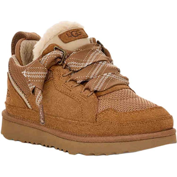 UGG Высокогорная Амортизация Термо Низкие Детские Повседневные Кроссовки Каштановые Детские 1152410K-CHE