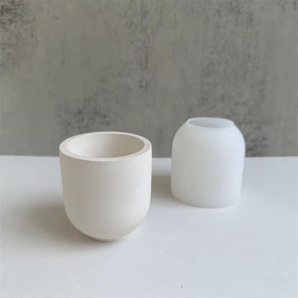 Round Mouth Silicone Mold Melt Aromatherapy Making Cupcake Chocolate Handicraft Making Mould Supplies Accessory