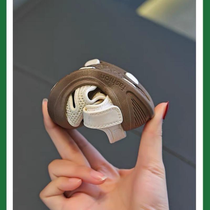 Кроссовки, детские сандалии, летняя детская обувь с противоскользящим покрытием, мягкие дышащие накладки на носки для мальчиков и девочек