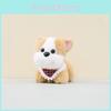 Delightful Fluffy Dog Plush Toy Keychain With Adorable Design Perfect For Gifts