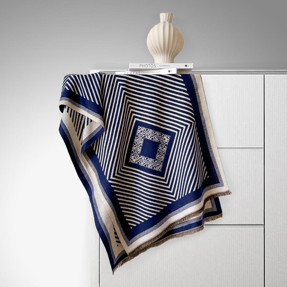 Warm Imitation Cashmere Scarf Luxury Women's Winter Shawl Elegant Pashmina Blanket Winter