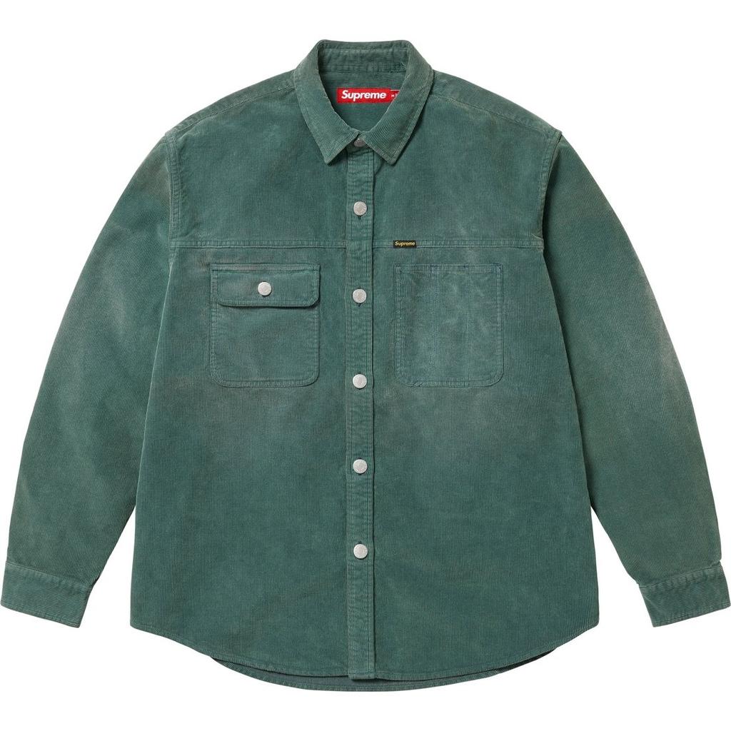 Supreme Washed Corduroy Shirt SUP-SS25-038