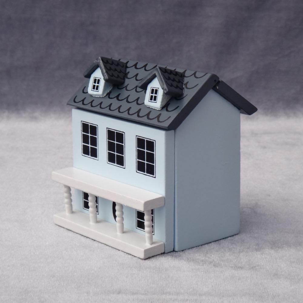 1:12 кукольных домиков Миниатюрный дом Моделирование Миниатюрный кукольный домик Модель Подарки на день рождения
