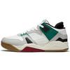 Li Ning Anti-Slip Shock Absorption Low-Top Retro Basketball Shoes Men Sneakers Gray Green AGBS031-1
