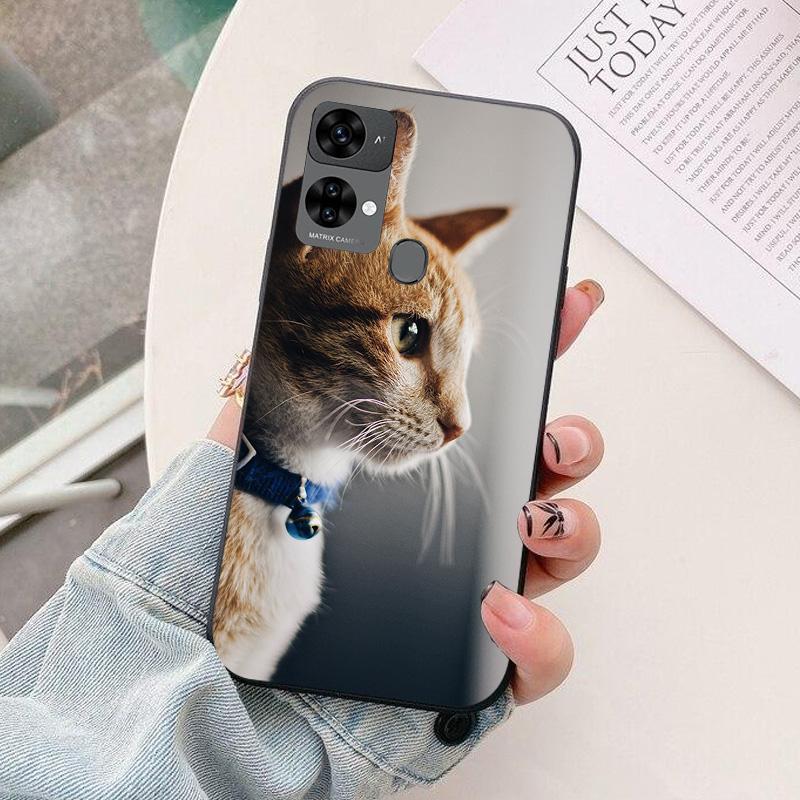 Чехол для Oukitel C51 Мягкий Силиконовый Задний Чехол Чехол-Крышка для Oukitel C51 OukitelC51 Для Oukitel C51 C21 Pro C31 Ударопрочная Задняя Крышка Телефона