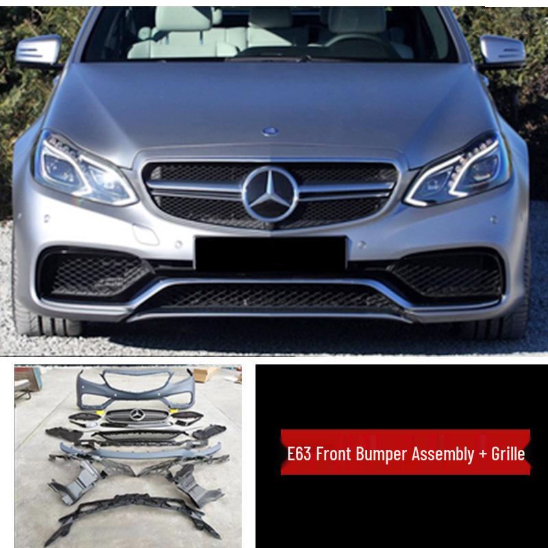 Mercedes-Benz E-Class W212 E63 Комплект обвеса из углеродного волокна: Передний и задний бамперы, Передний сплиттер, Пороги, Задний диффузор, Заднее антикрыло, Капот.