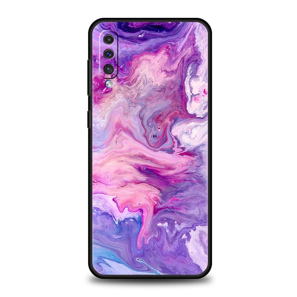 Винтажный Мраморный Чехол для Телефона Samsung Galaxy A56 A36 A26 A16 A34 A24 A42 A22 A20 A12 A40 A30 A10 5G Мягкий ТПУ Чехол-Оболочка Fundas
