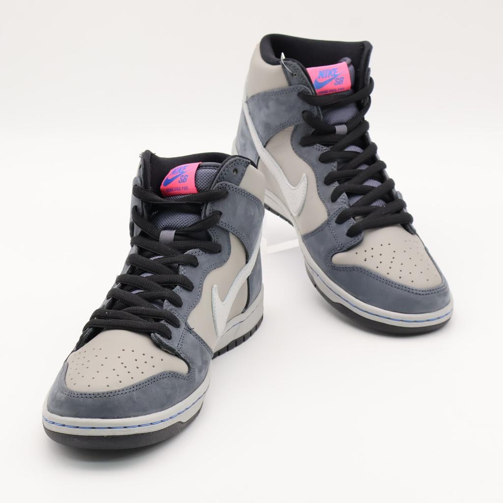 DJ9800-001 Nike SB Dunk High Pro Средне-серый Розовый Кремневый Фламинго Серый Туман